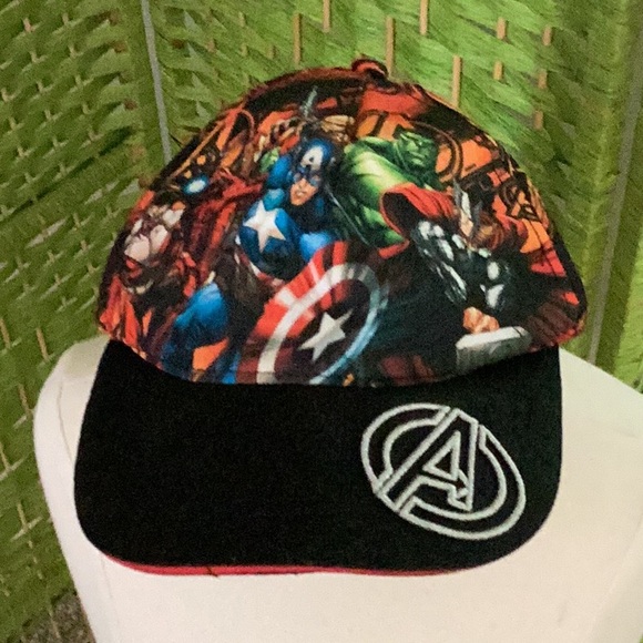 🦸NWOT “ Marvel Avengers Cap “Just Way Too Awesome Unisex Hat Wardrobe Must 🦸 - Picture 6 of 10